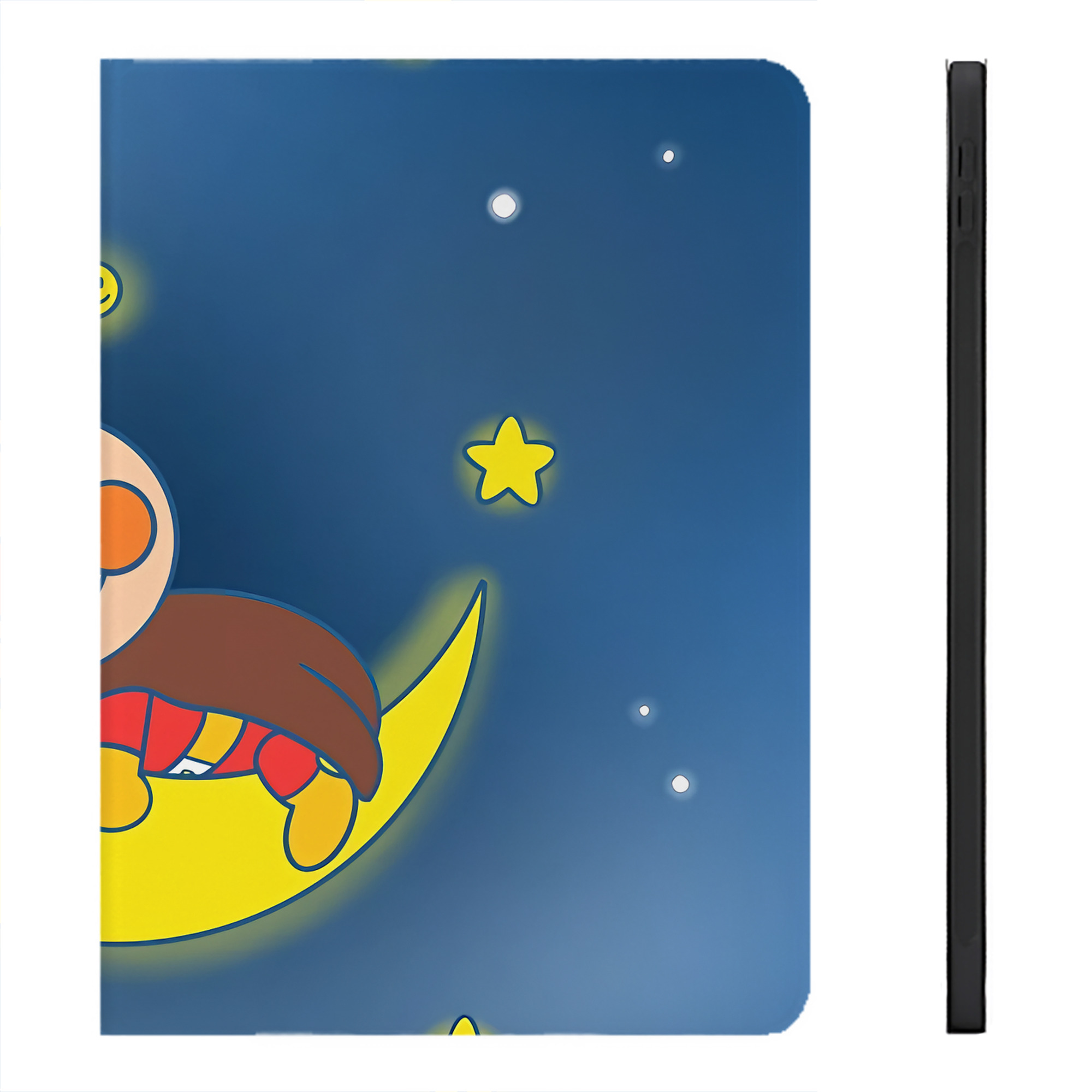 （画像用） アンパンマン Anpanman IPadケース ペンホルダー付き ブックスタイルデザイン